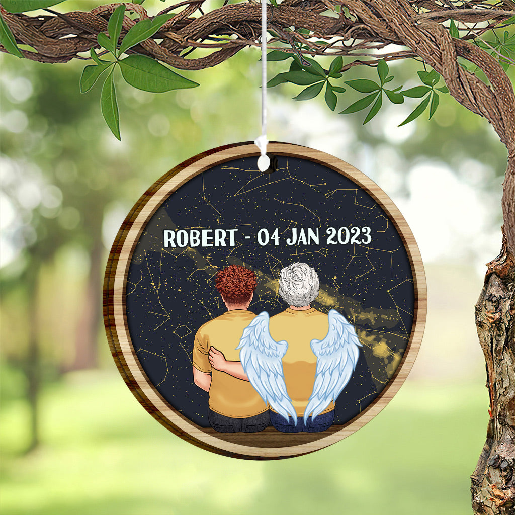When I Look At The Stars - Personalized Memorial Wind Chime