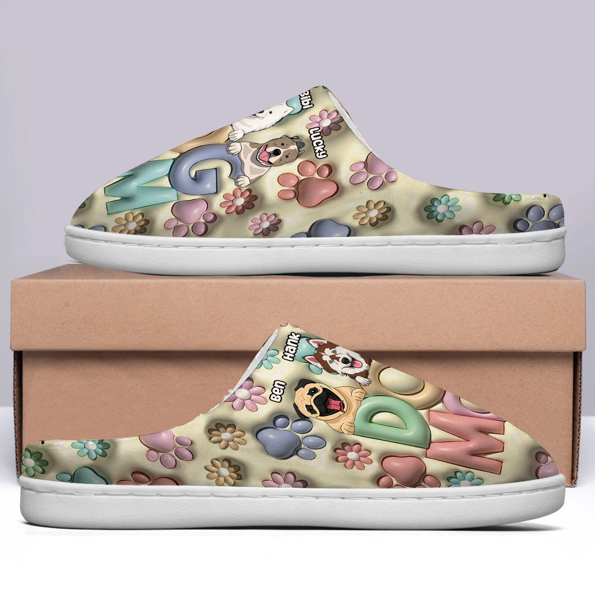 Hundemama – Personalisierte Hundepantoffeln