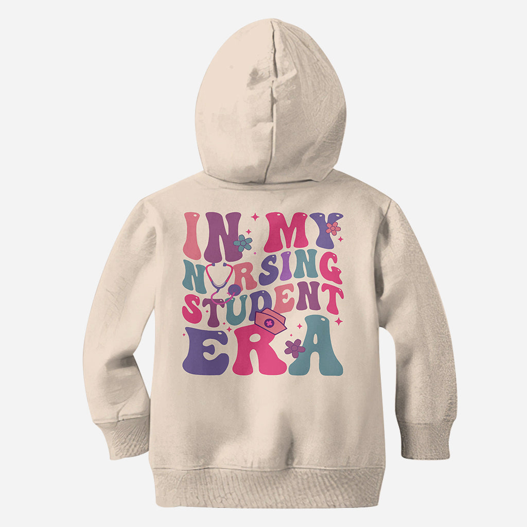 In meiner Zeit als Krankenpflegestudentin - Personalisiertes Krankenschwester-Allover-Shirt