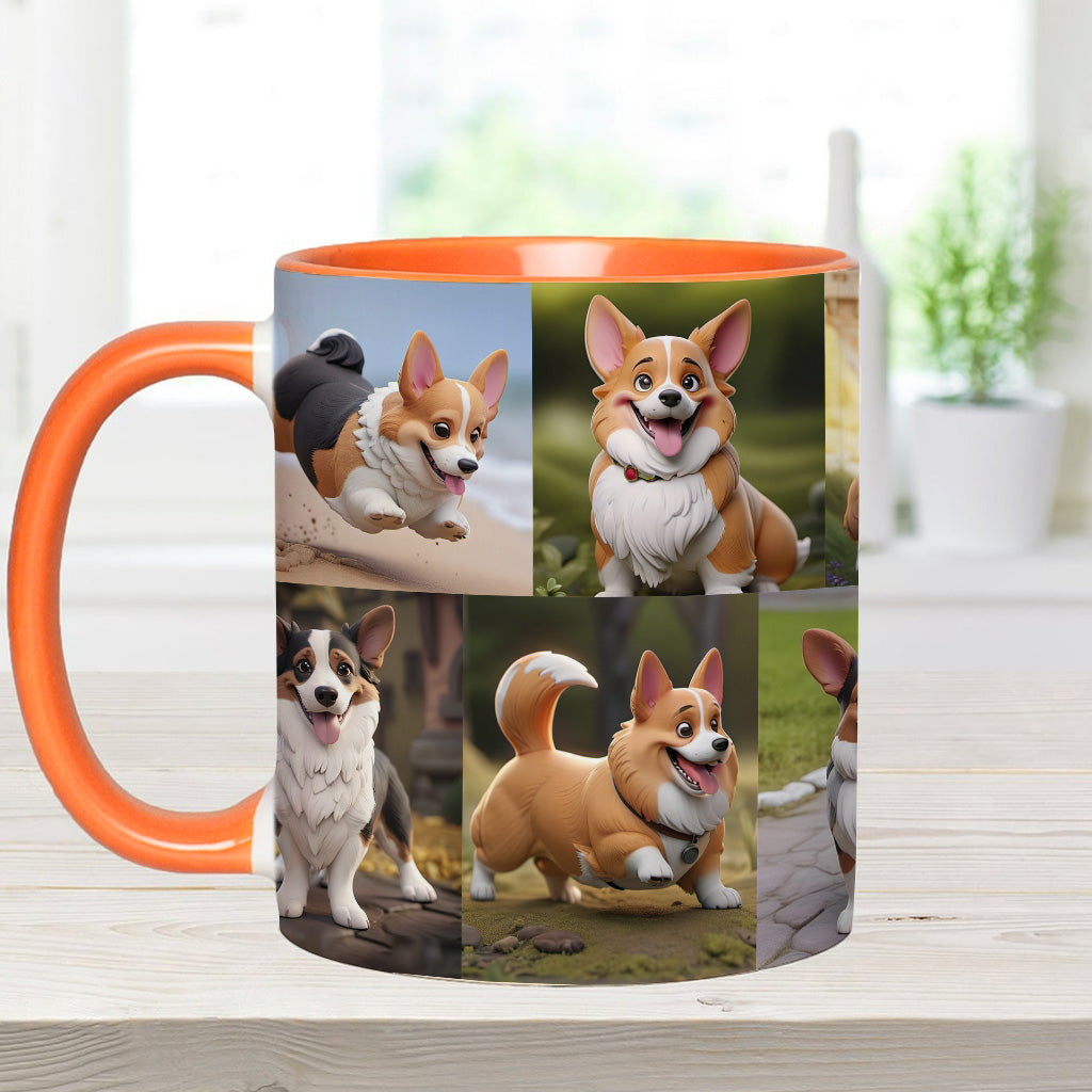 Cartoonisierte Haustierfoto-Collage – Geschenk für Hunde- und Katzenliebhaber – Personalisierte Tasse