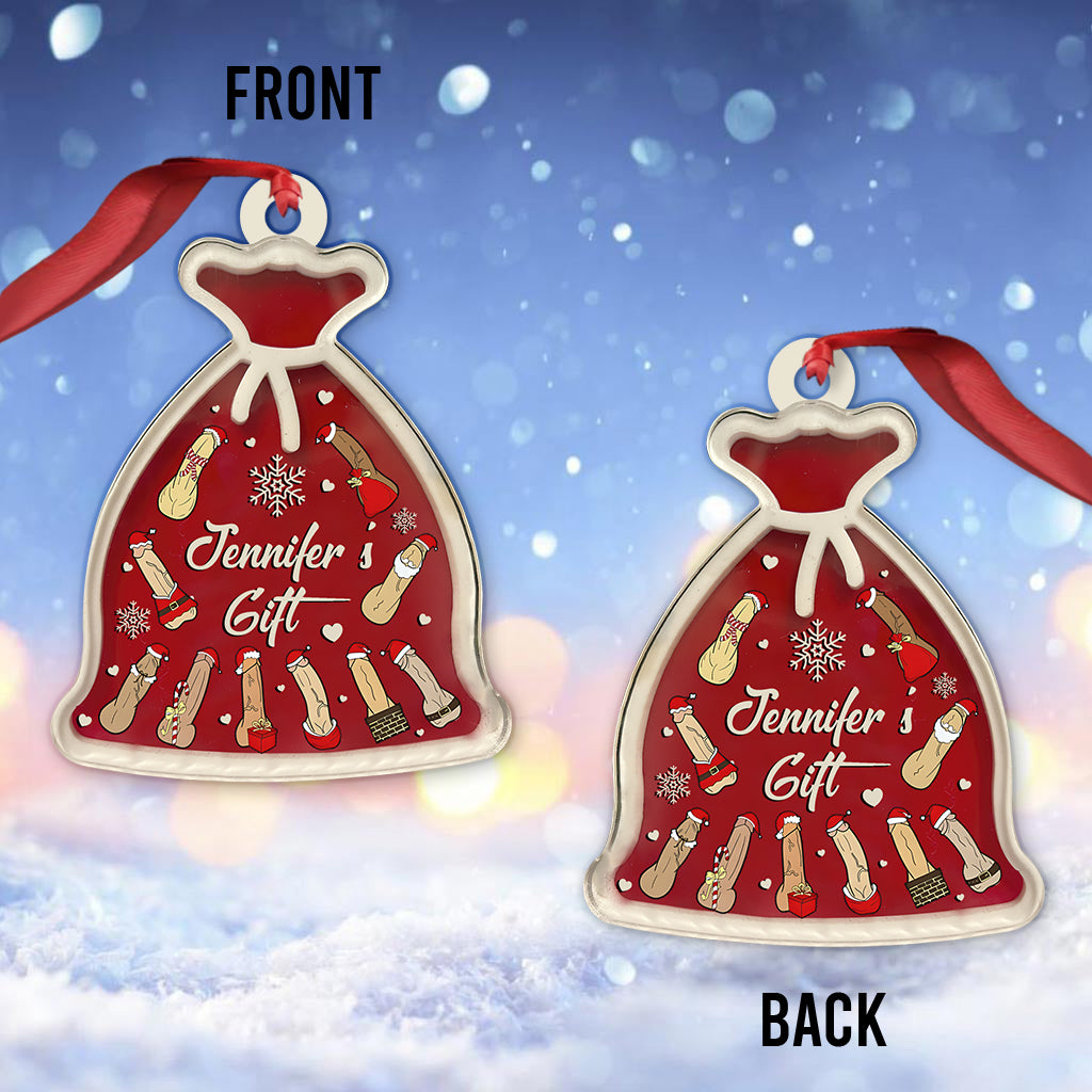 Weihnachtssack – Personalisierter Paarschmuck