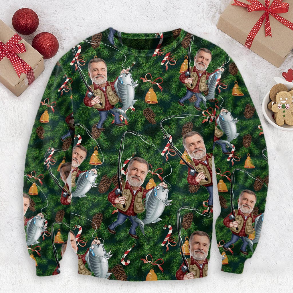 Angelliebhaber - Personalisierter Angelpullover