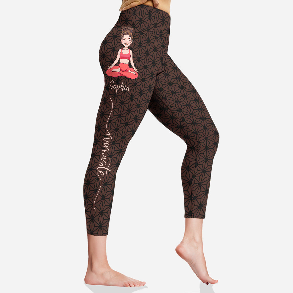 Namaste - Personalized Yoga Leggings