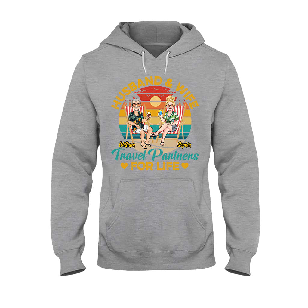 Travel Partners For Life - Personalized Travelling T-shirt & Hoodie