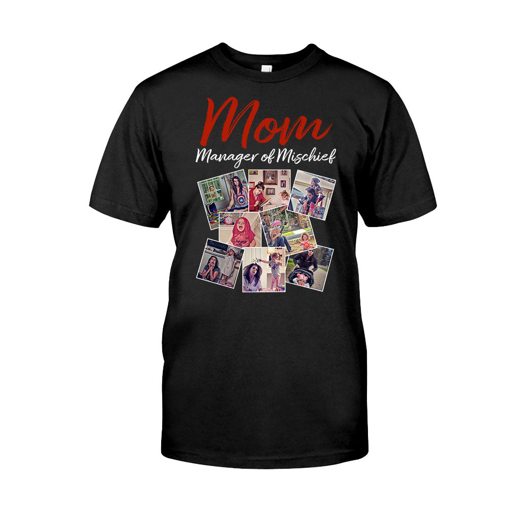 Mama, die für Chaos sorgt – Personalisiertes Mutter-T-Shirt und Hoodie