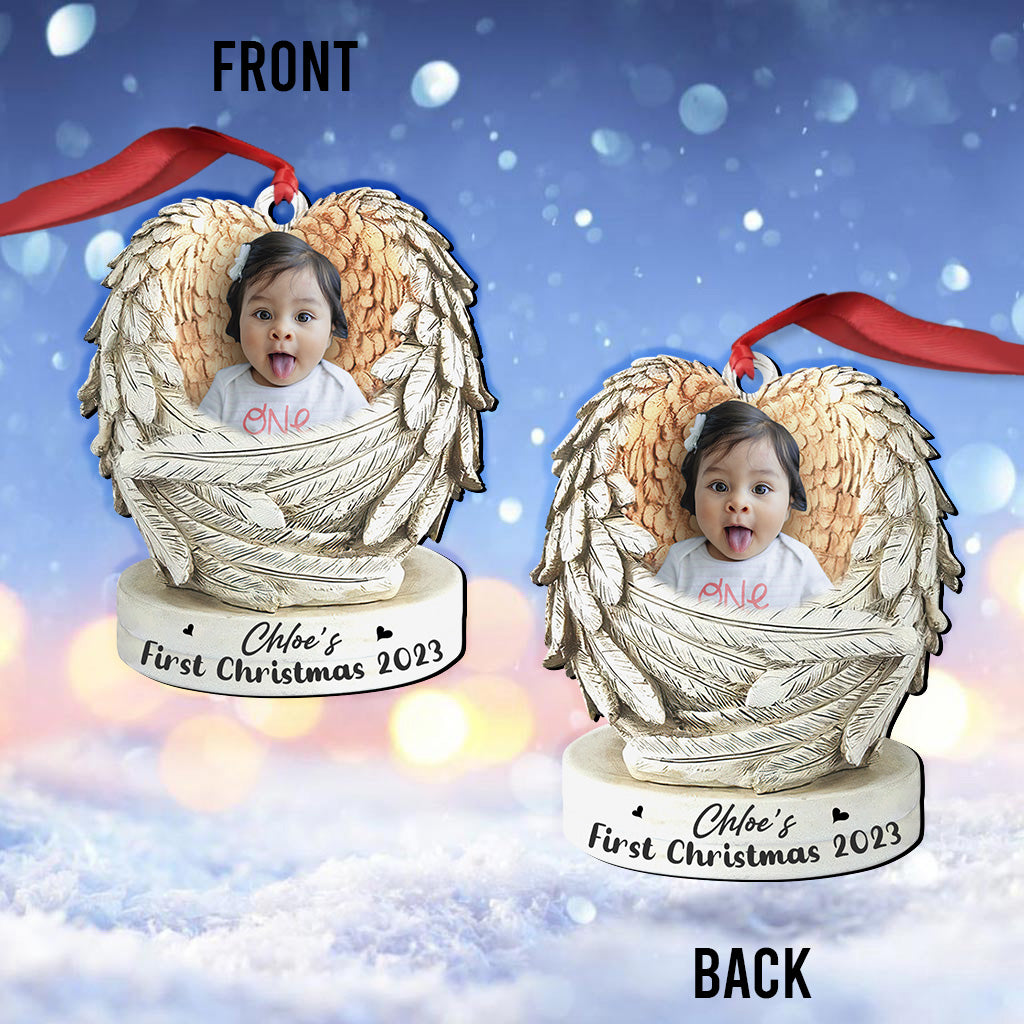 Erstes Weihnachtsfest für Babys – Personalisierter Neugeborenen-Weihnachtsschmuck