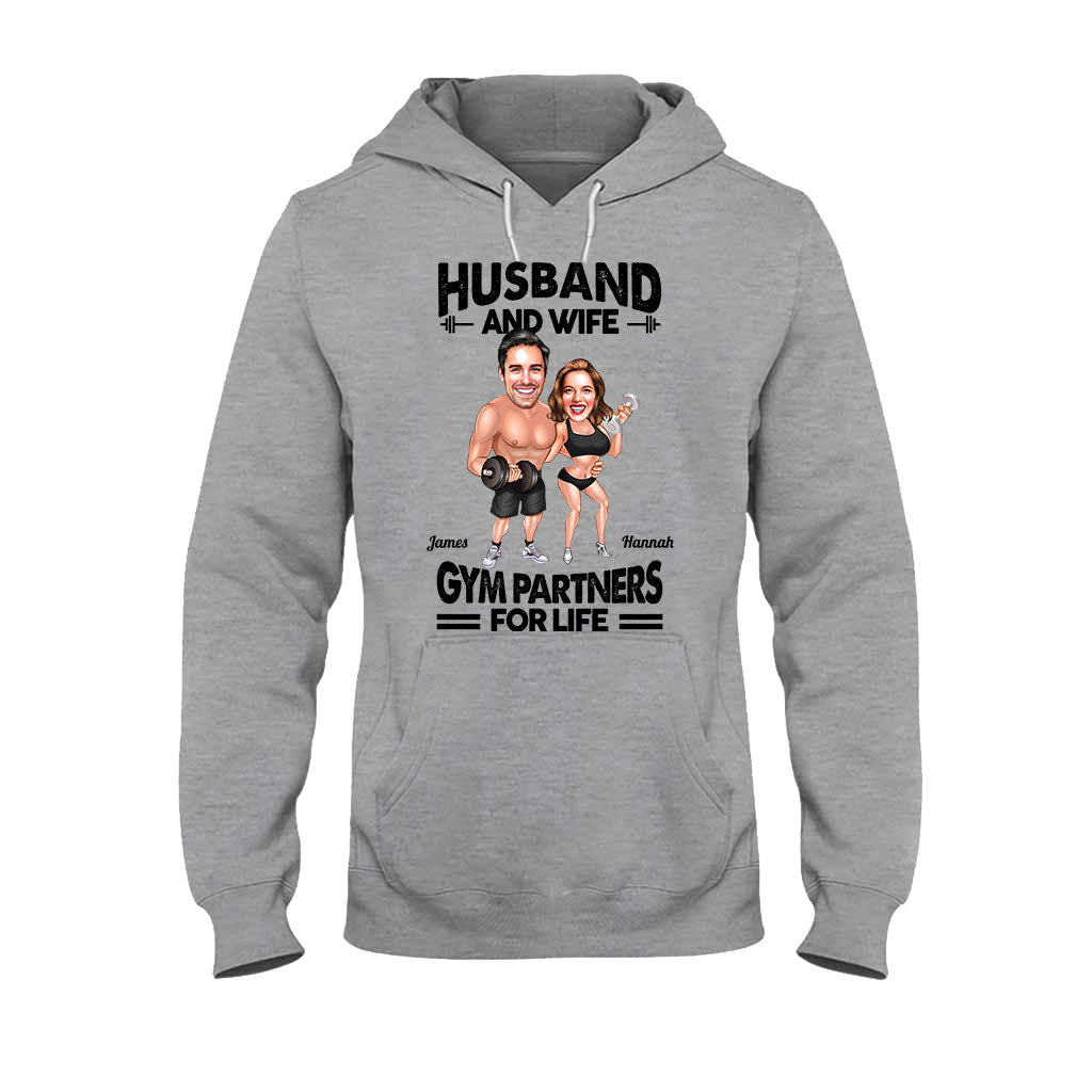 Die Schöne und das Biest – Personalisiertes Fitness-T-Shirt und Hoodie