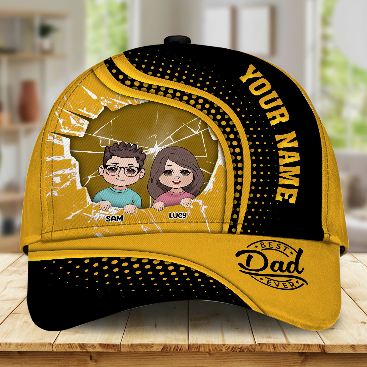 Best Dad Ever - Personalized Father Classic Cap