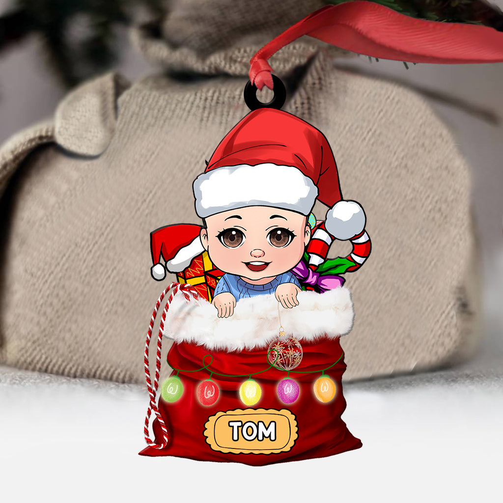 Meine Enkelkinder – Personalisierter Oma-Weihnachtsbaumschmuck