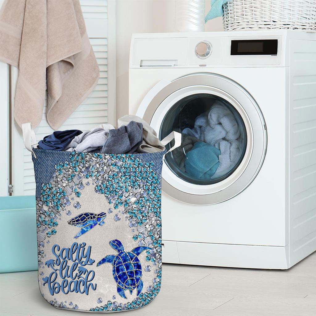 Turtle Bling – Personalisierter Schildkröten-Aufbewahrungskorb