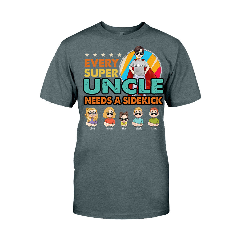 Super-Papa, Superheld – Geschenk für Papa, Opa, Onkel, Bruder – Personalisiertes T-Shirt und Hoodie