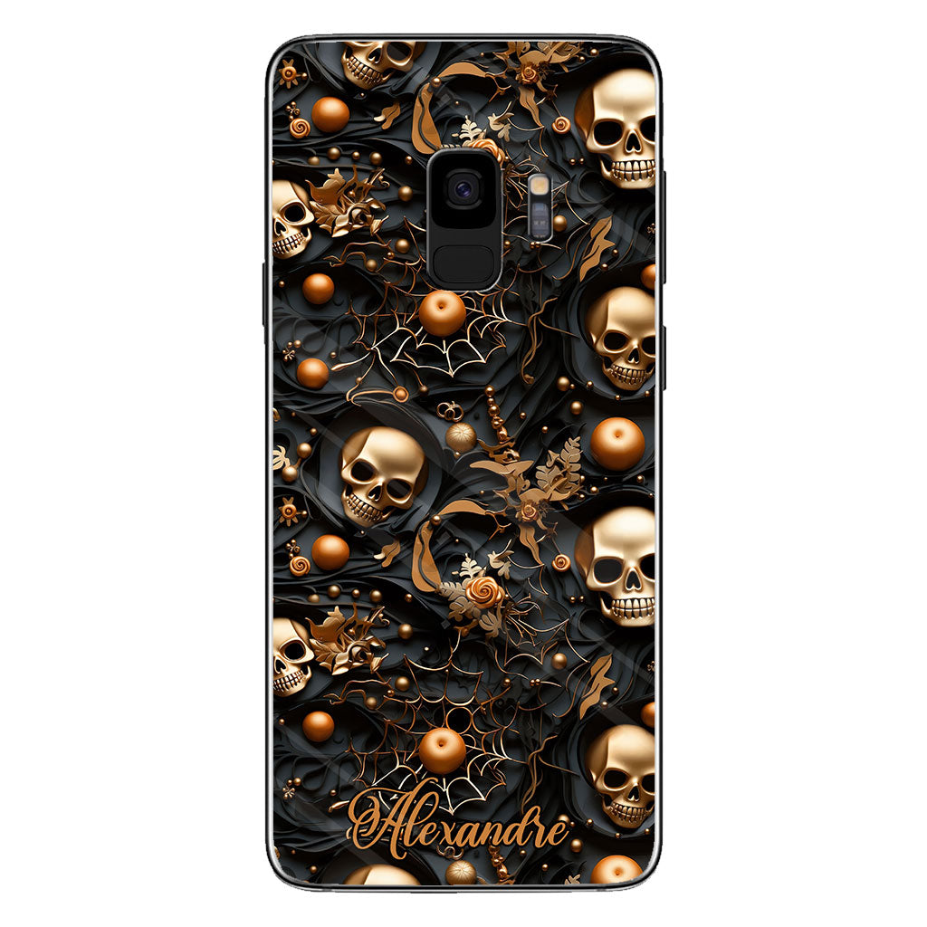 Gold Skull - Personalized Skull Phone Case