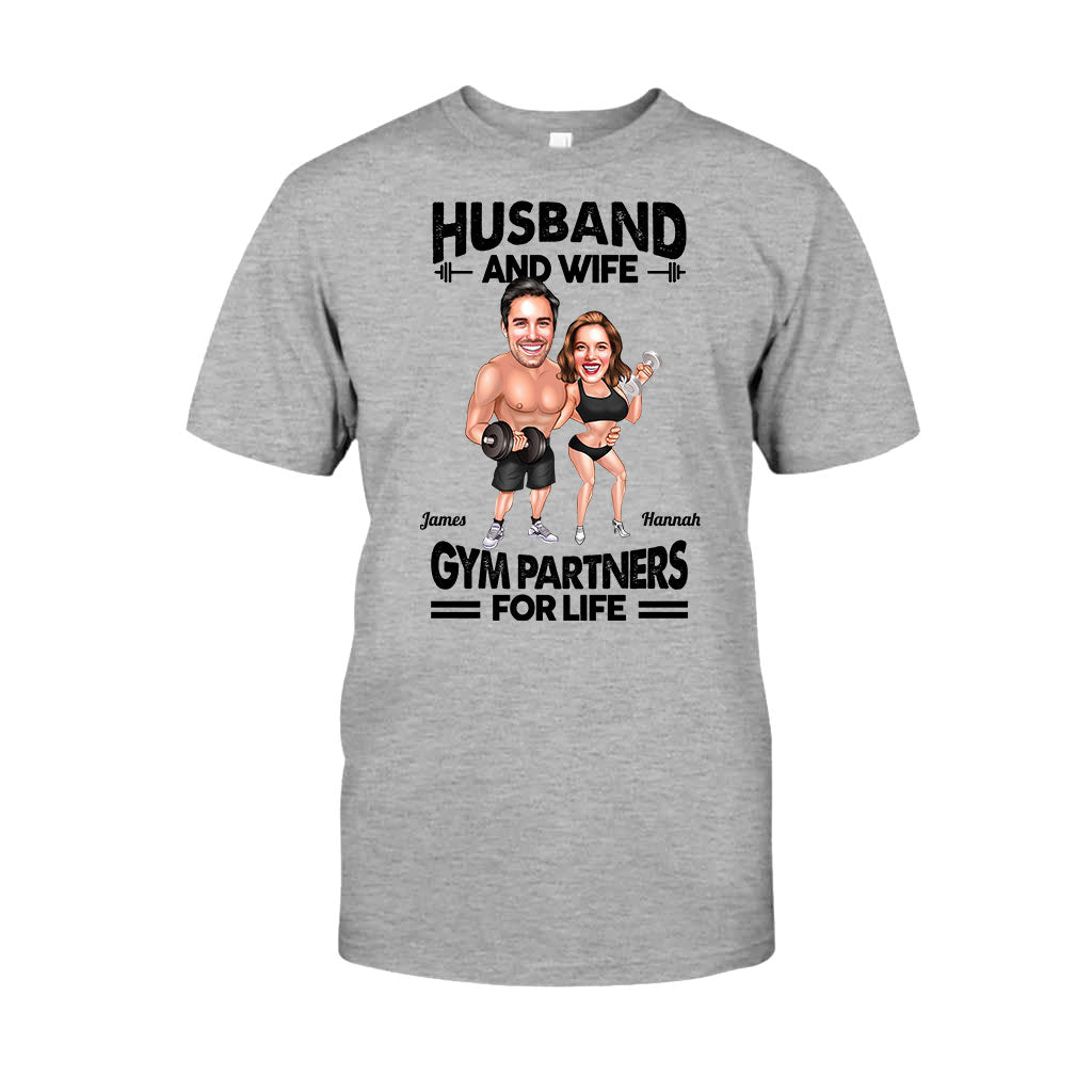 Die Schöne und das Biest – Personalisiertes Fitness-T-Shirt und Hoodie