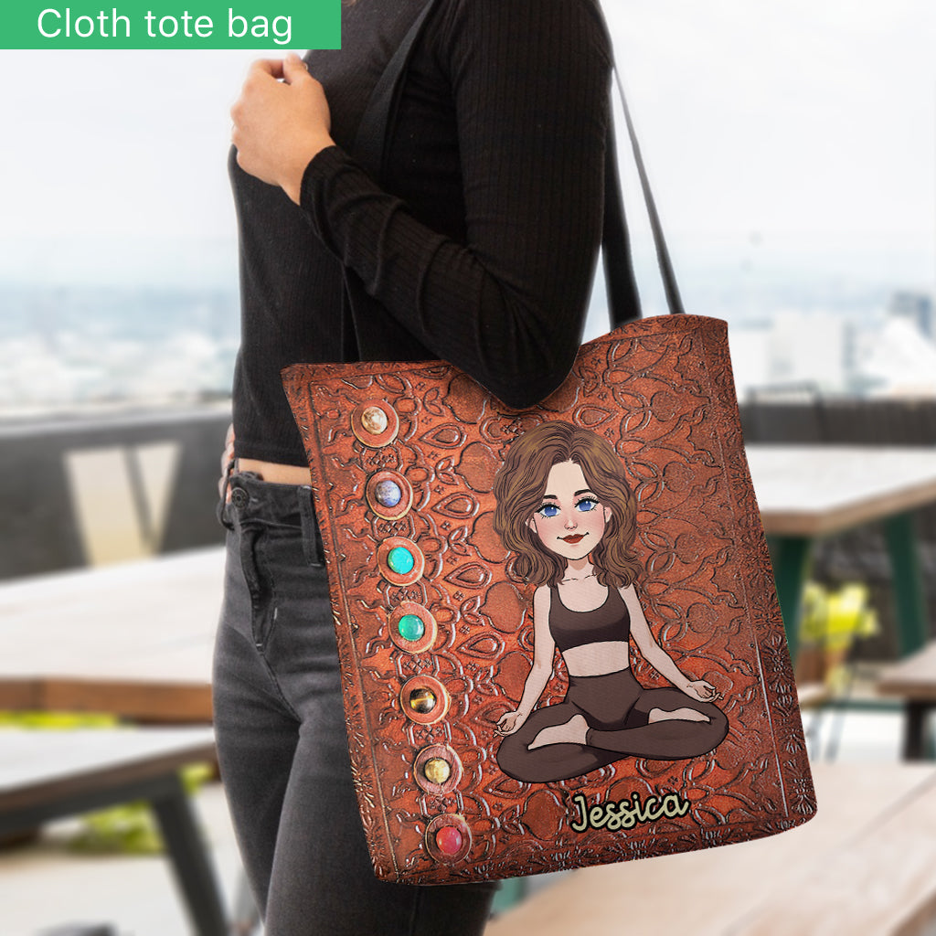 Namaste - Personalisierte Yoga-Einkaufstasche