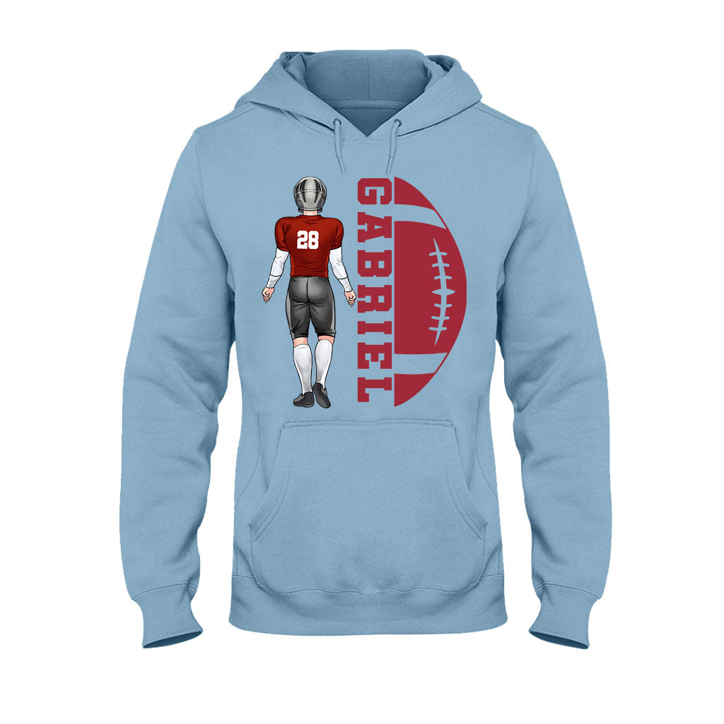 Fußballfan – Personalisiertes Fußball-T-Shirt und Hoodie