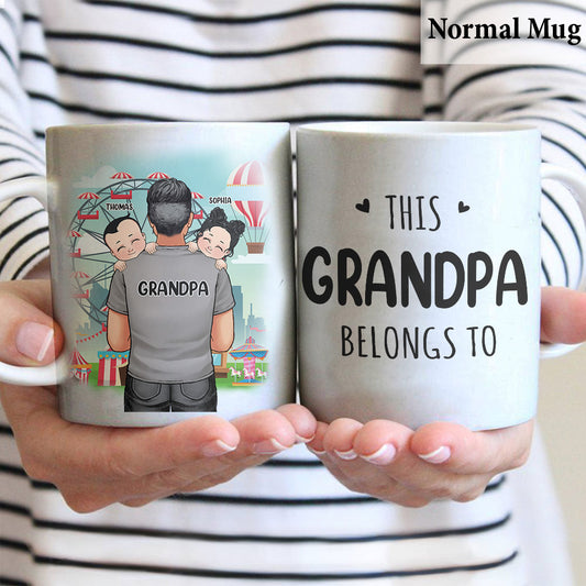 Bester Papa aller Zeiten – Geschenk für Papa, Opa, Onkel, Ehemann – Personalisierte Tasse