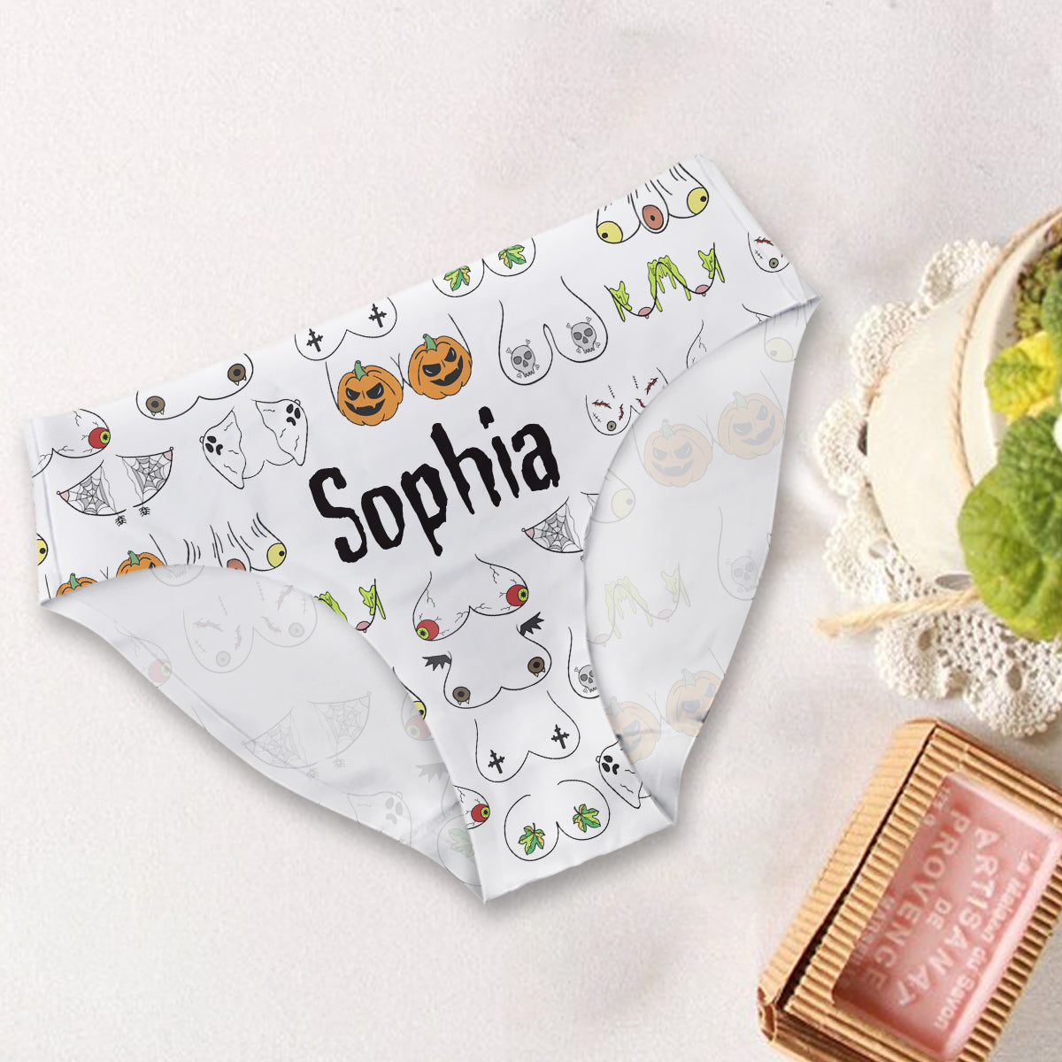 Halloween steht vor der Tür – Personalisierte Slips für Paare