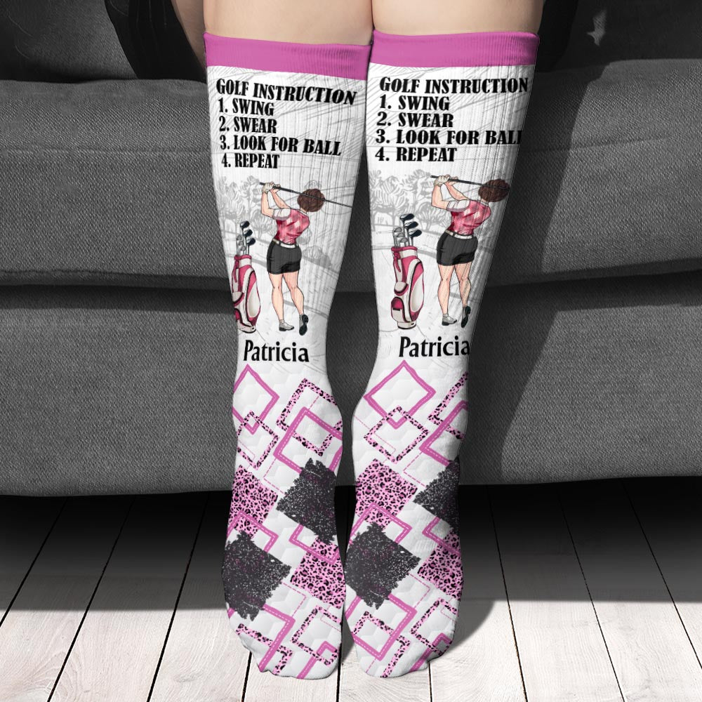 Golfunterricht – Personalisierte Golfsocken