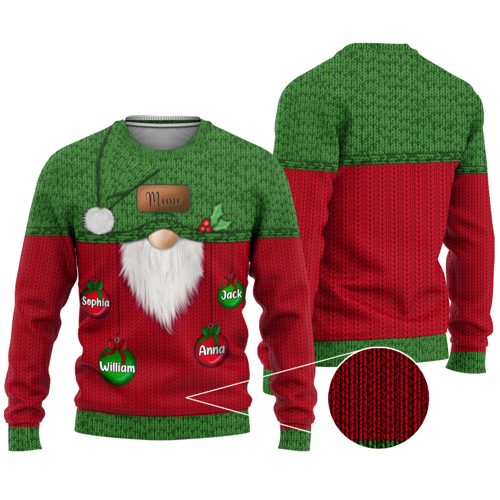 Die beste Oma aller Zeiten – personalisierter Oma-Pullover