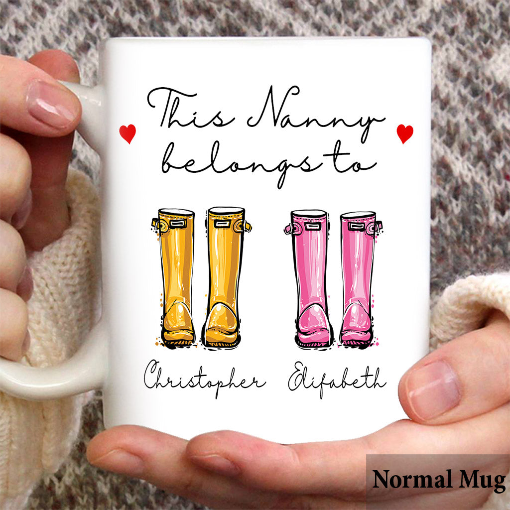 Diese Tasse gehört Oma/Nana/Mama – personalisierte Oma-Tasse