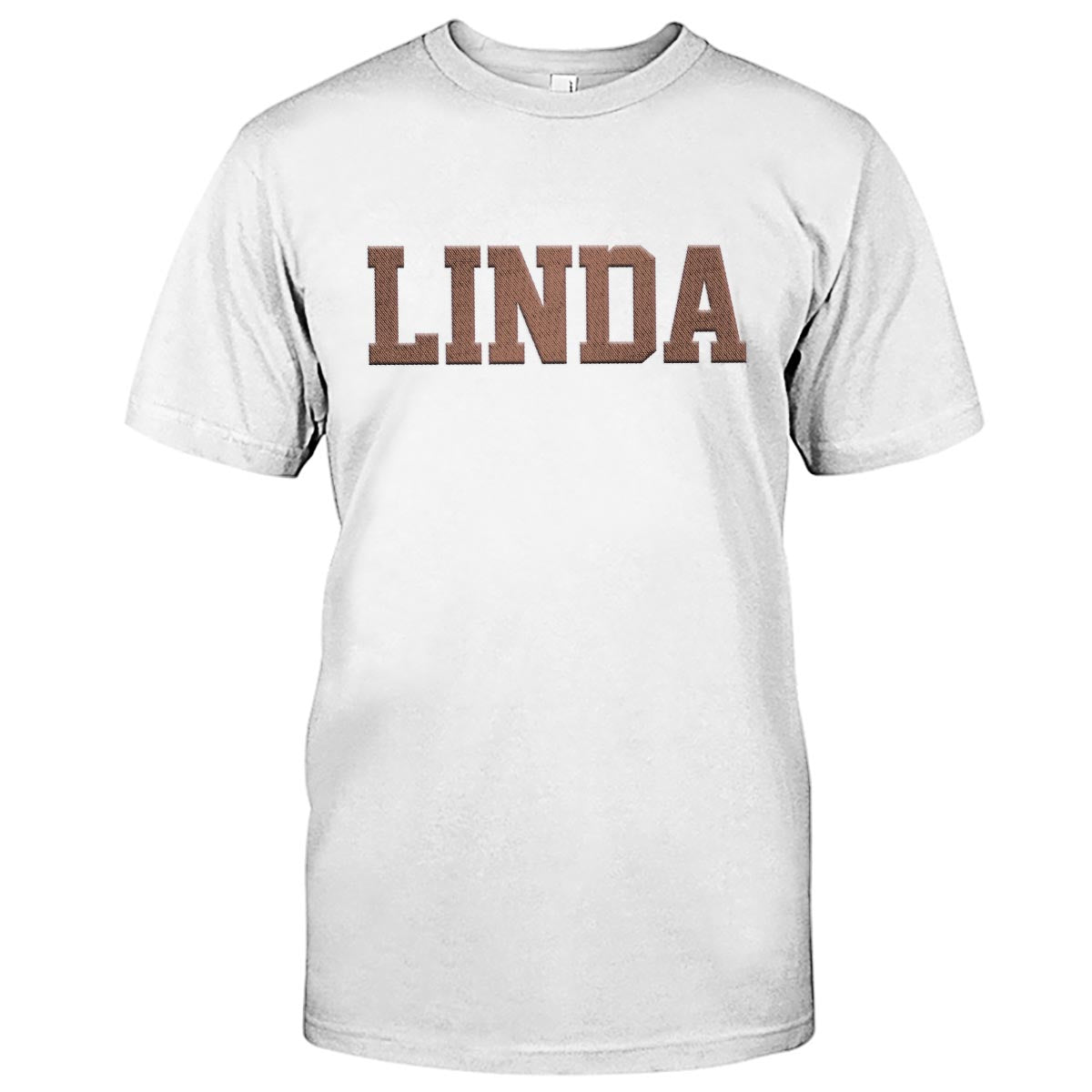 Personalisiertes T-Shirt mit Stickerei für deine beste Freundin – Individueller Name