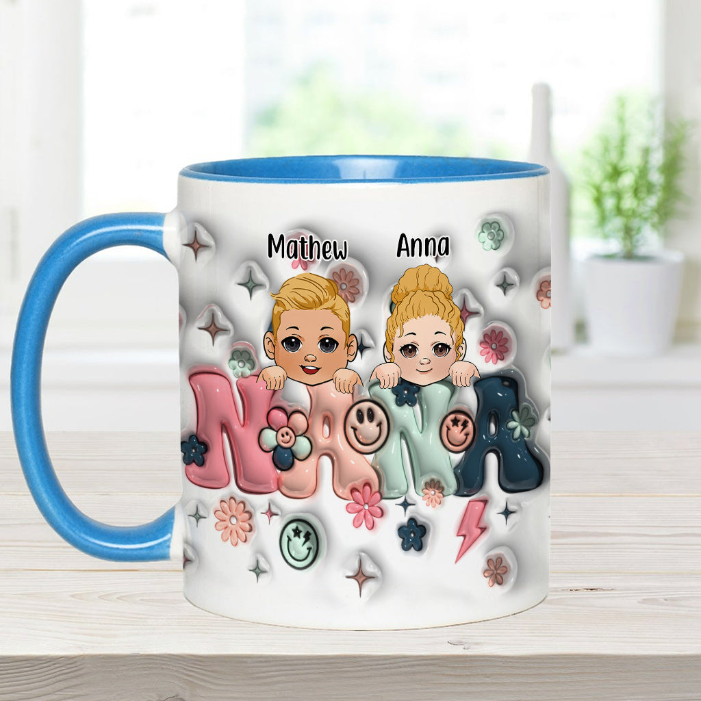 Beste Oma der Welt – Geschenk für Oma – Personalisierte Tasse mit Akzent