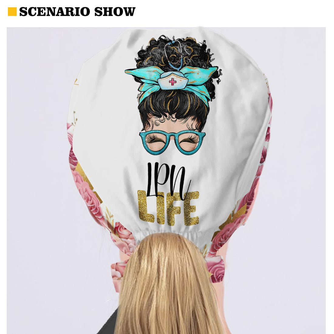 Nurse Life – Personalisierte OP-Haube für Pflegekräfte