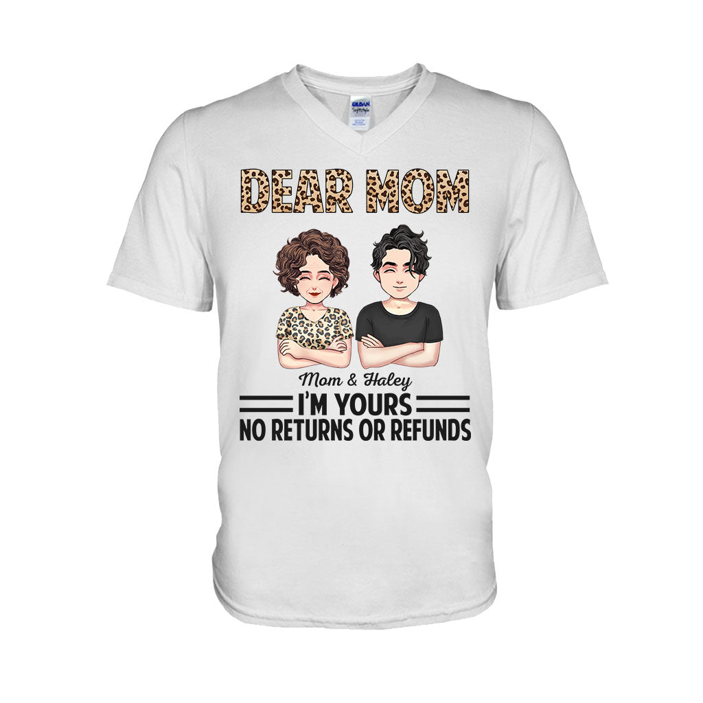 Liebe Mama, lieber Papa, ich gehöre zu euch – Geschenk für Mama und Papa – personalisiertes T-Shirt und Hoodie