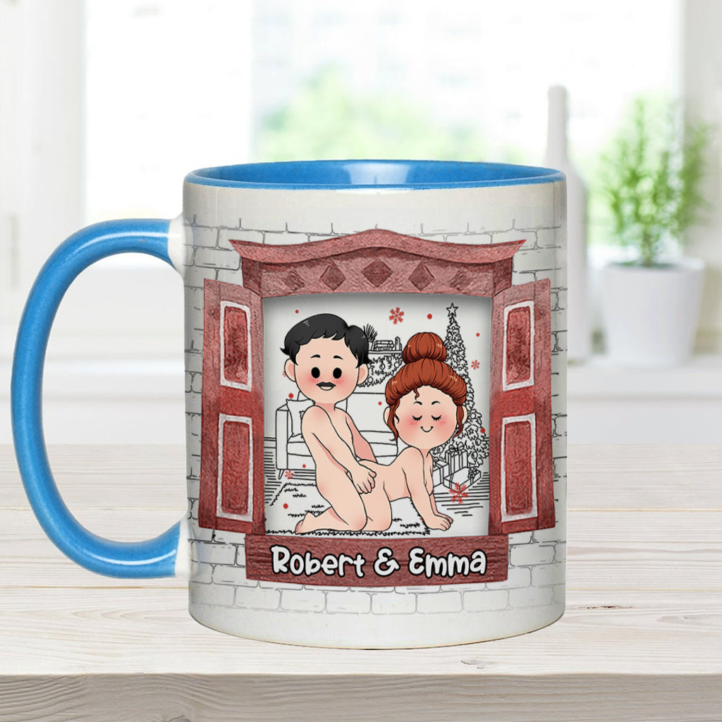 Alles, was ich mir zu Weihnachten wünsche, bist du – Personalisierte Tasse für Paare