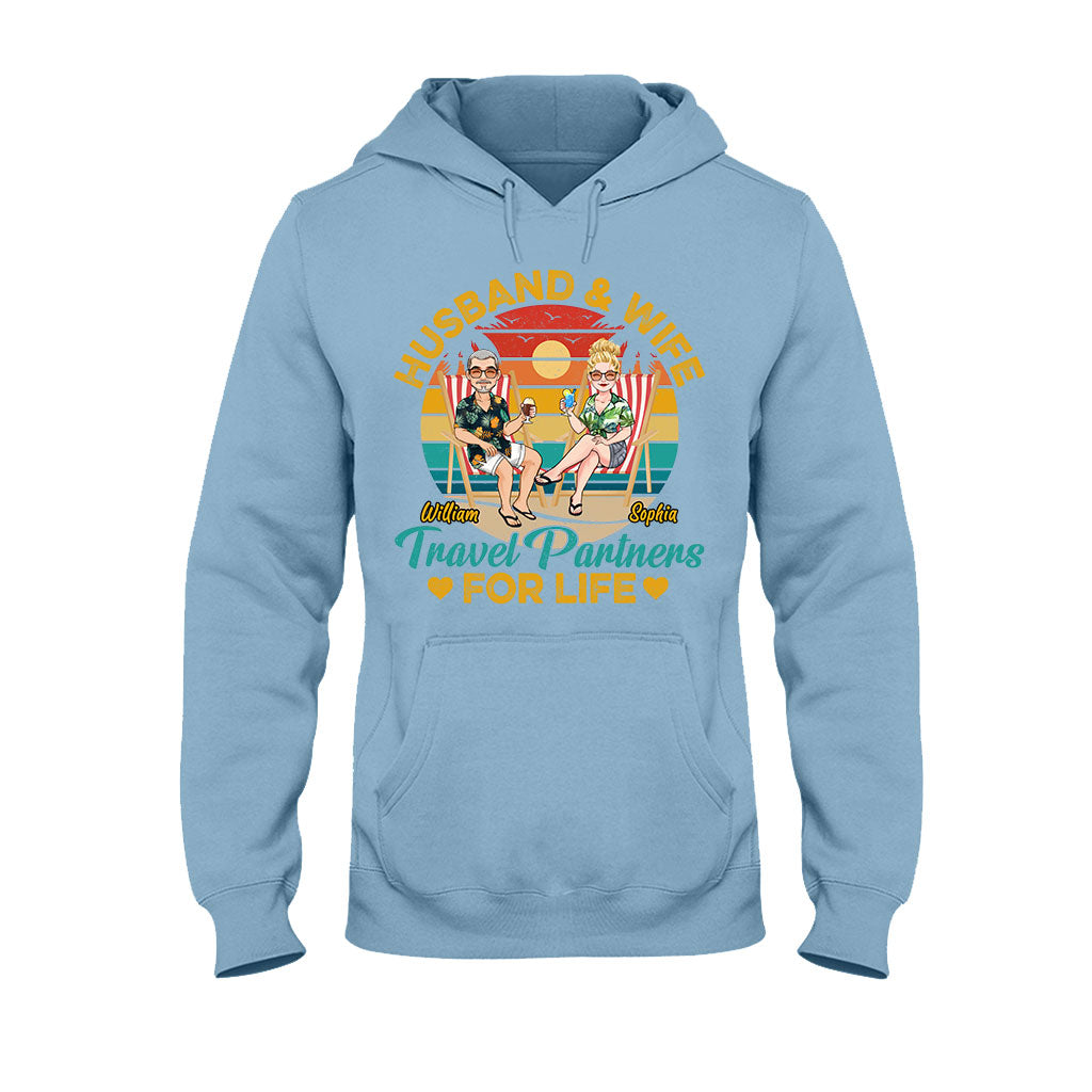Travel Partners For Life - Personalized Travelling T-shirt & Hoodie