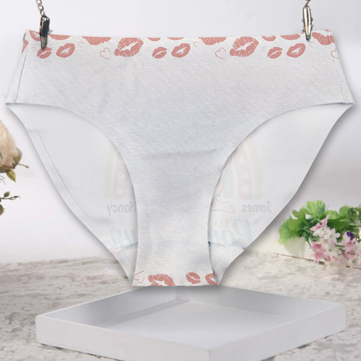 Welcome To The Pound Town Inappropriate Adult - Personalized Couple Women Briefs