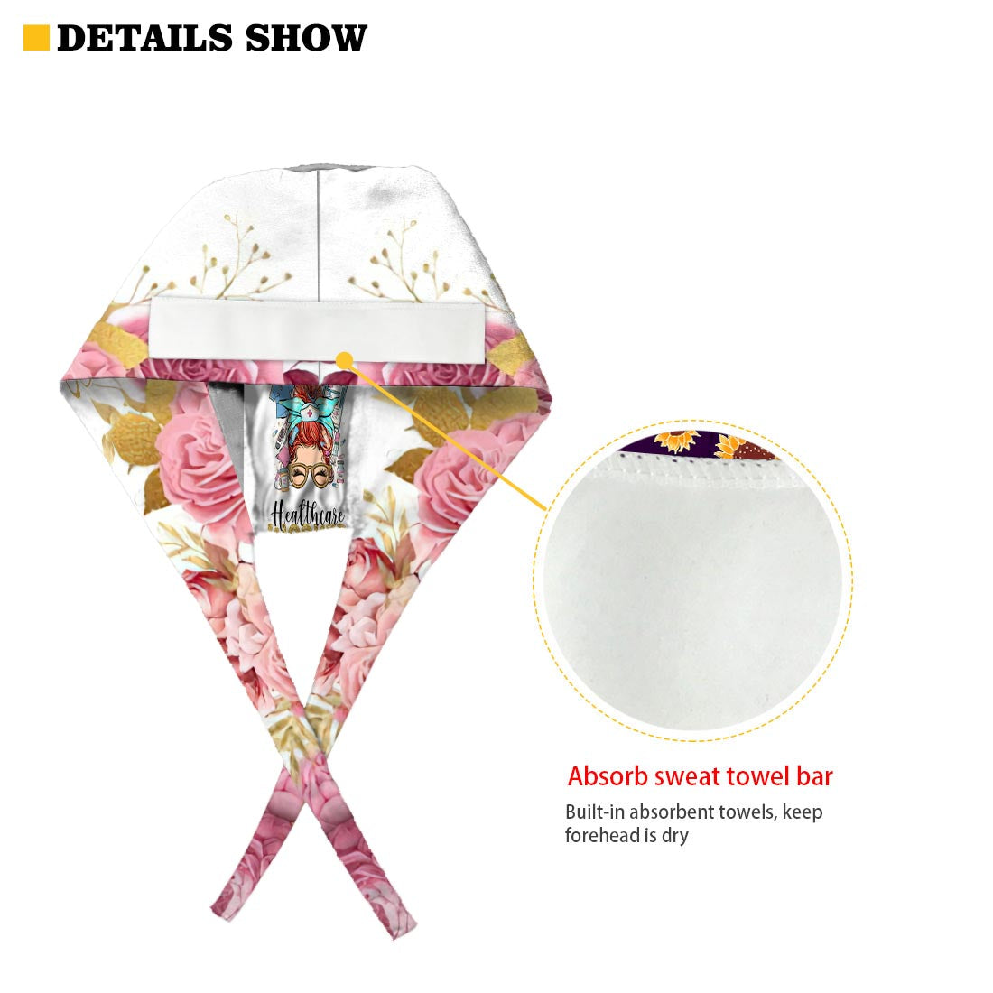 Nurse Life – Personalisierte OP-Haube für Pflegekräfte