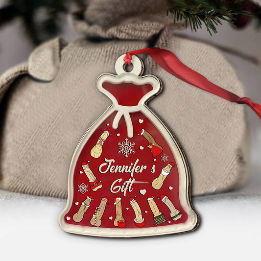 Weihnachtssack – Personalisierter Paarschmuck