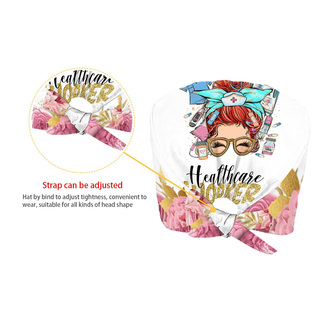 Nurse Life – Personalisierte OP-Haube für Pflegekräfte