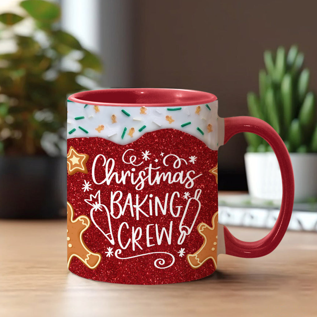Weihnachtsbäckerteam – Personalisierte Backtasse