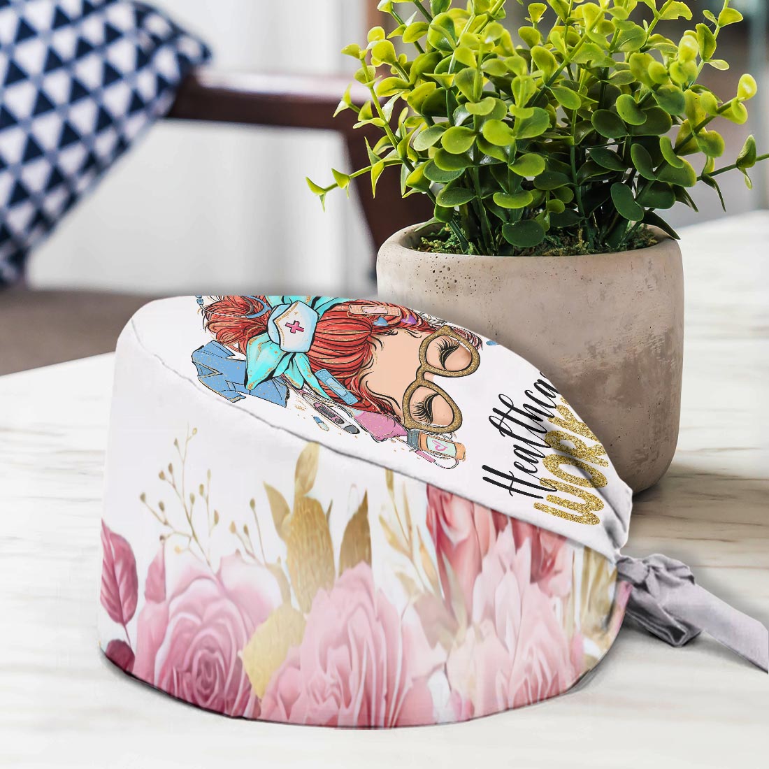 Nurse Life – Personalisierte OP-Haube für Pflegekräfte