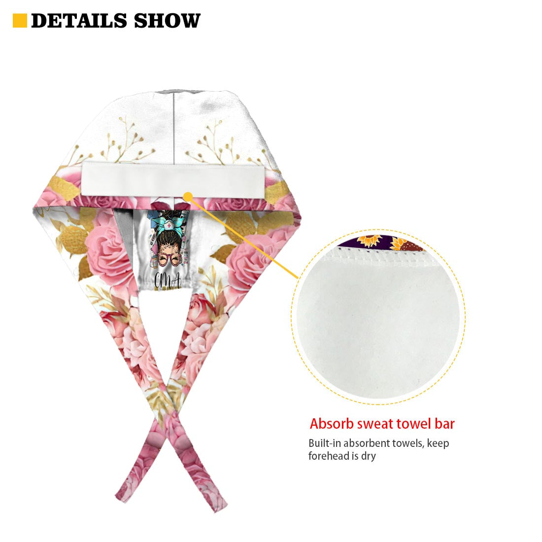 Nurse Life – Personalisierte OP-Haube für Pflegekräfte