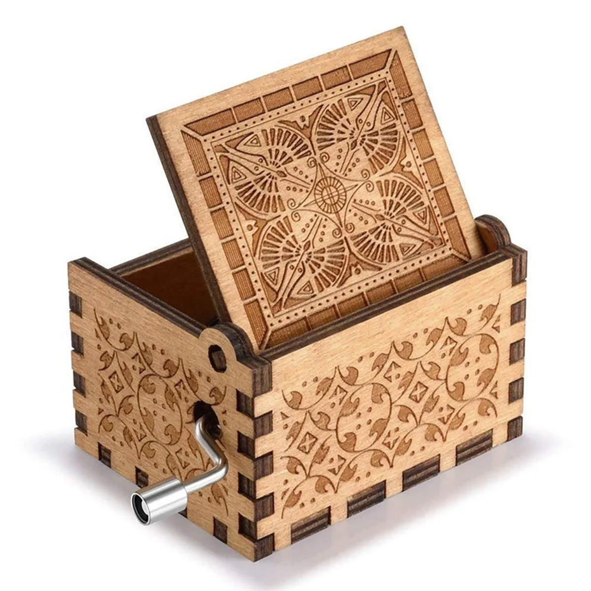 Our Family - Personalized Family Hand Crank Music Box