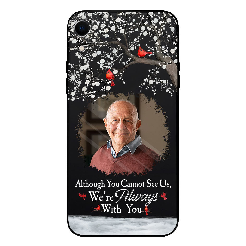 I'm Always With You - Personalized Memorial Clear Phone Case