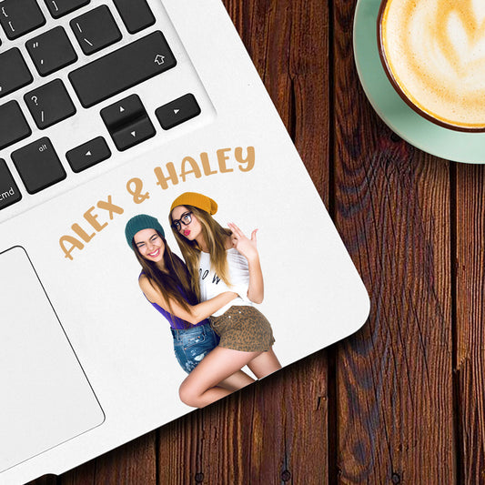 Best Friends - Personalized Bestie Decal Die Cut