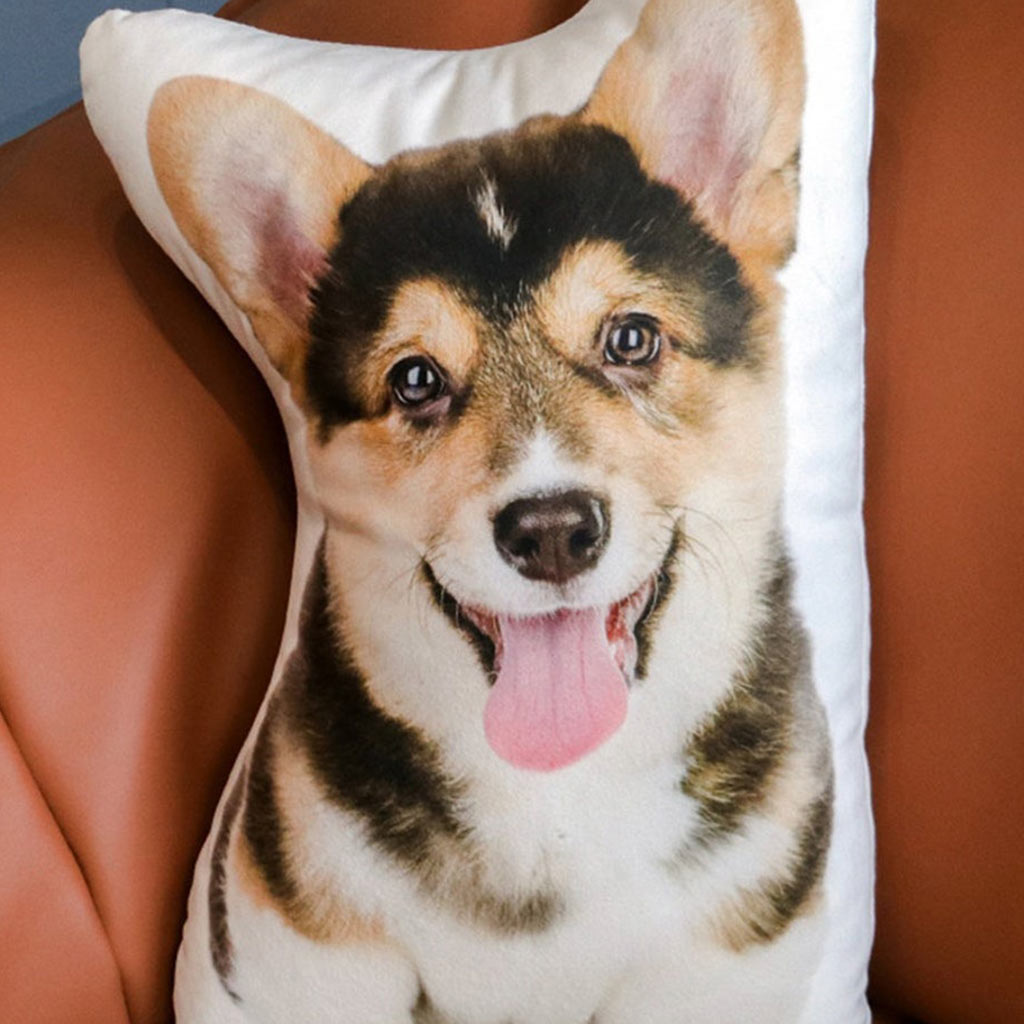 Personalisiertes Erinnerungsgeschenk für Haustiere – Geschenk für Hundeliebhaber, Trauernde und Katzenbesitzer – Personalisiertes Kissen in Tierform