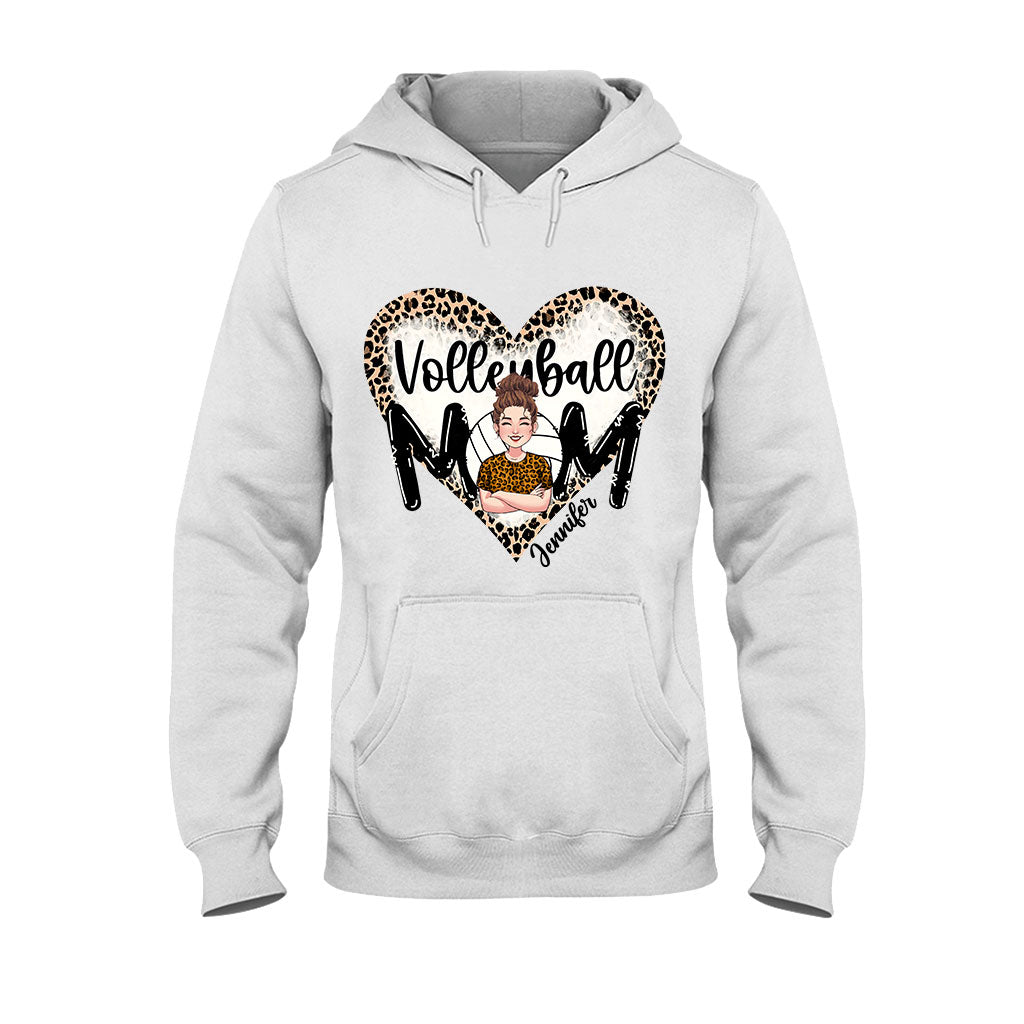 Volleyball-Mama – Personalisiertes Volleyball-T-Shirt und Hoodie