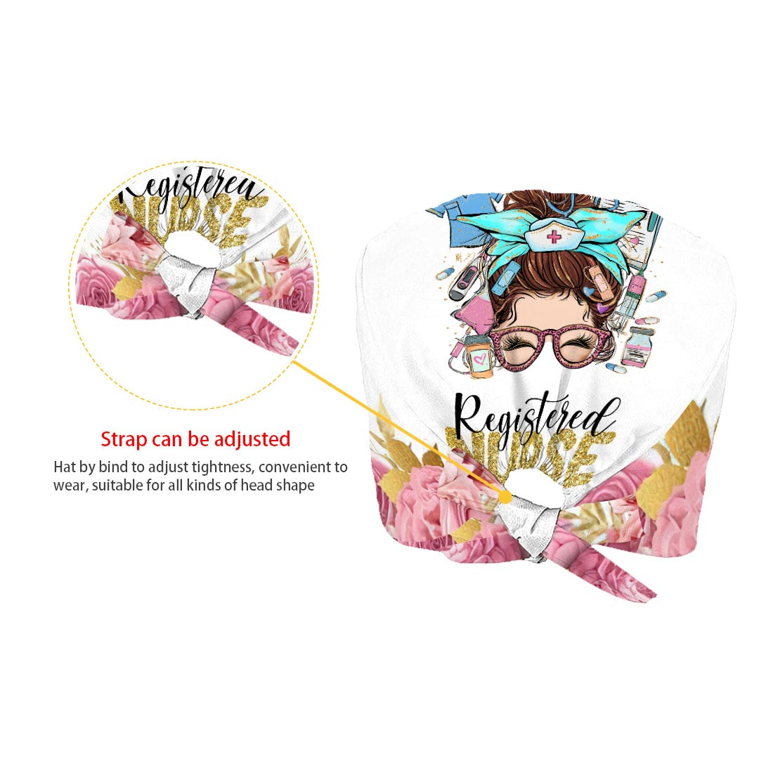 Nurse Life – Personalisierte OP-Haube für Pflegekräfte
