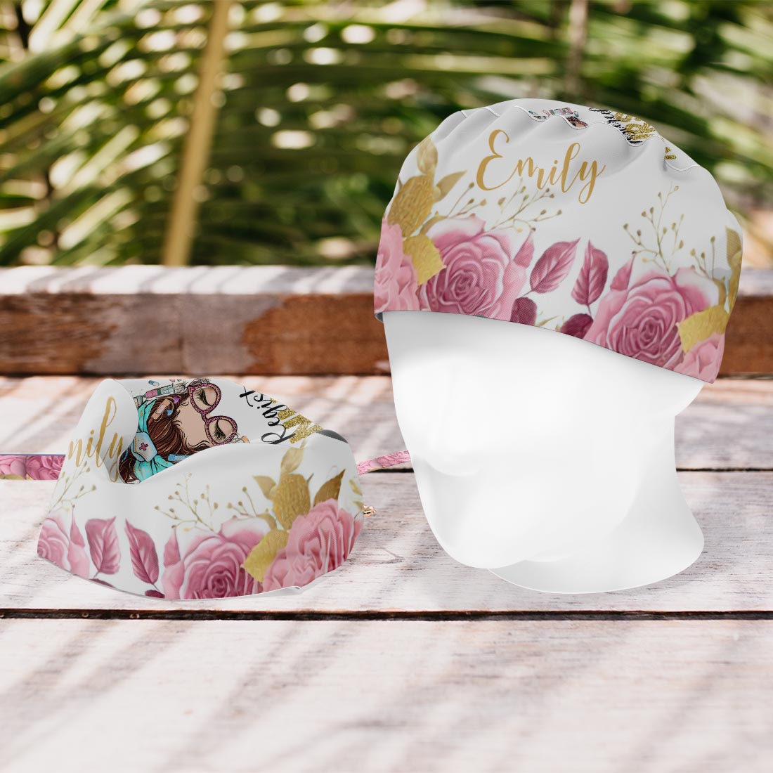 Nurse Life – Personalisierte OP-Haube für Pflegekräfte