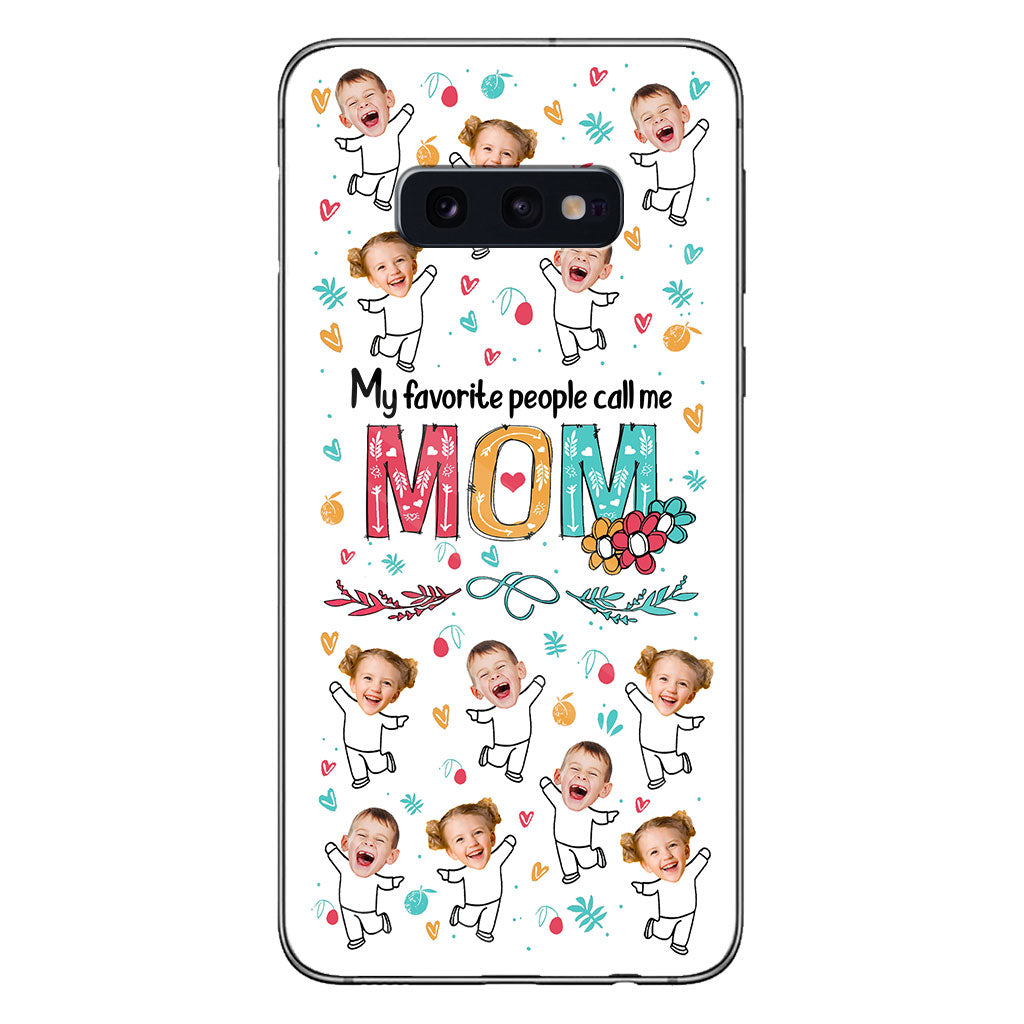 Meine Lieblingsmenschen nennen mich Nana – Geschenk für Oma, Mama – Personalisierte Handyhülle