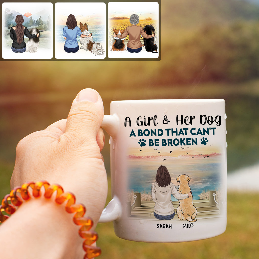 Eine unzerbrechliche Bindung – personalisierte Hunde-Tasse