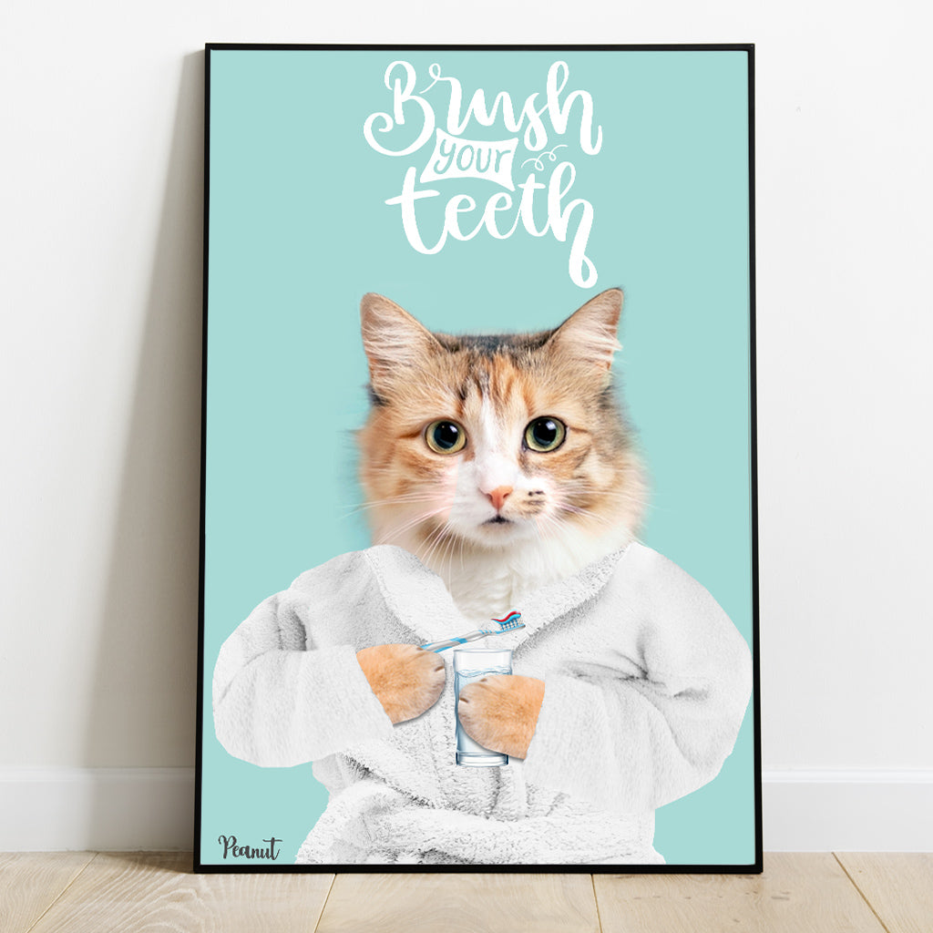 Hallo Süße/r – Personalisierte Hundeleinwand und Poster