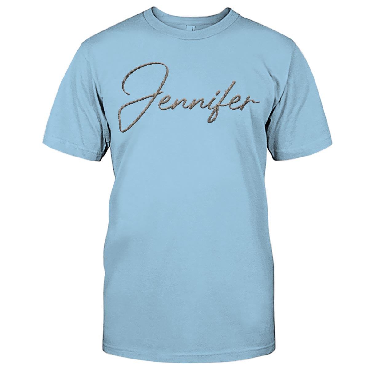 Custom Name - Personalized granddaughter Embroidered T-shirt