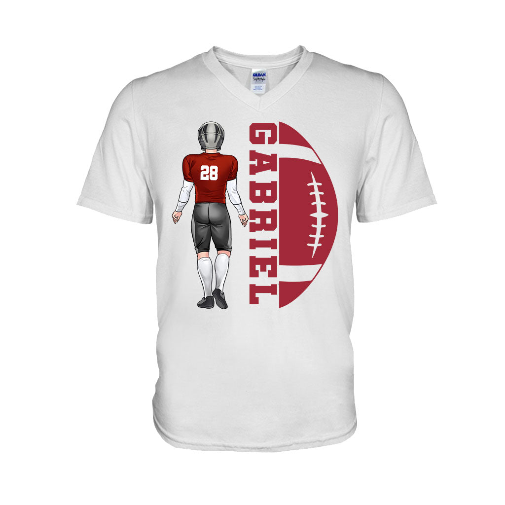 Fußballfan – Personalisiertes Fußball-T-Shirt und Hoodie