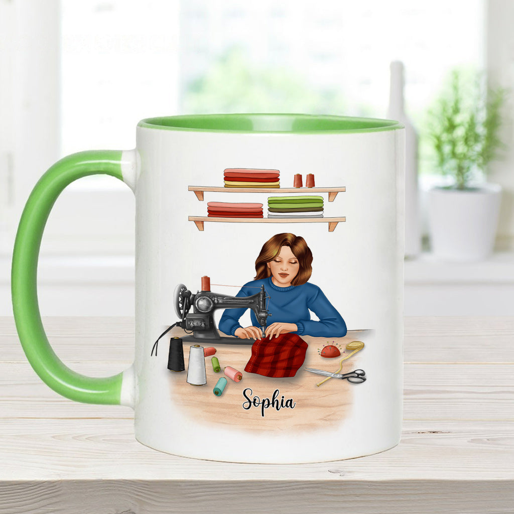 My Sewing Space - Personalized Sewing Accent Mug